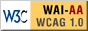 Logo WAI AA