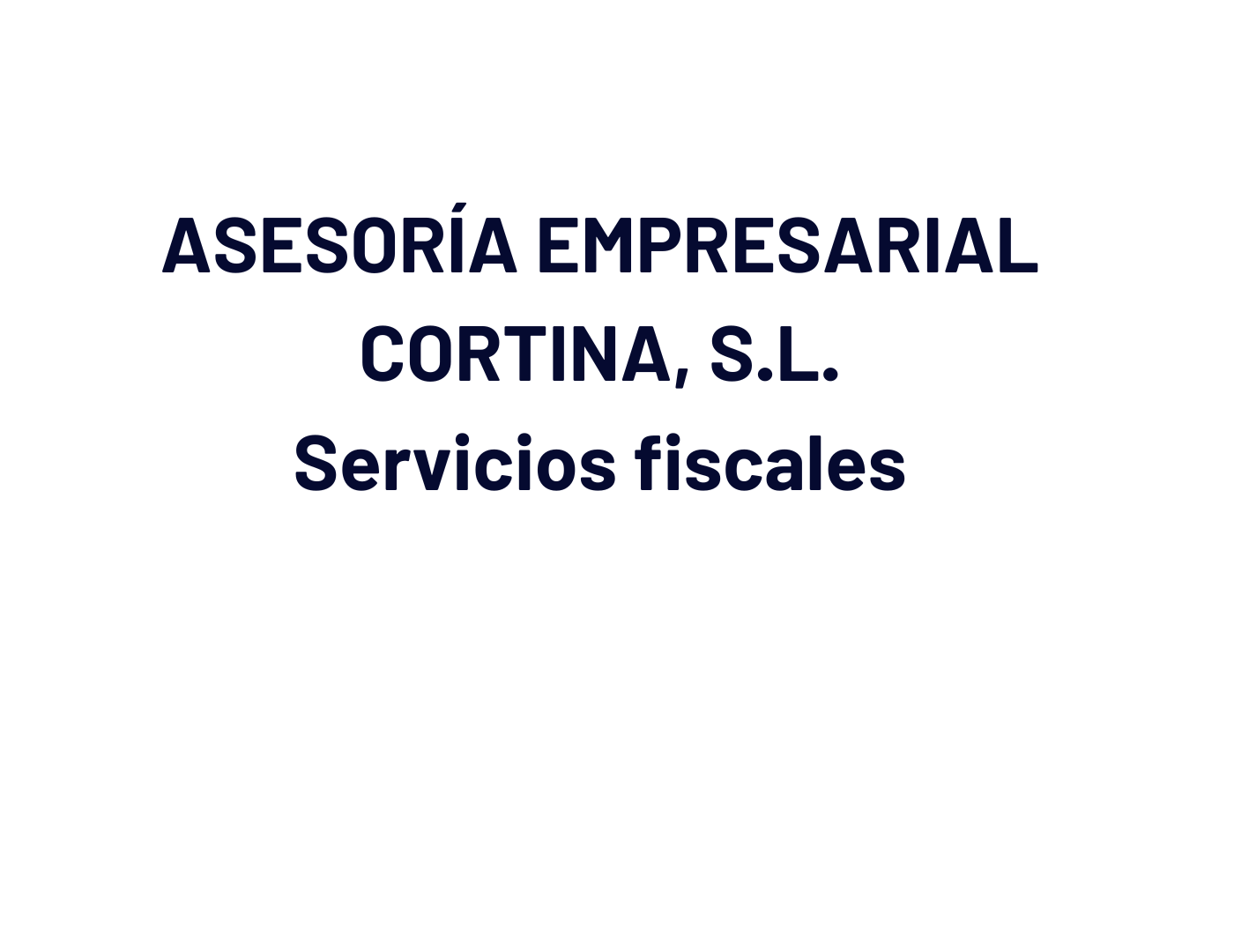 ASESORÍA EMPRESARIAL CORTINA, S.L.